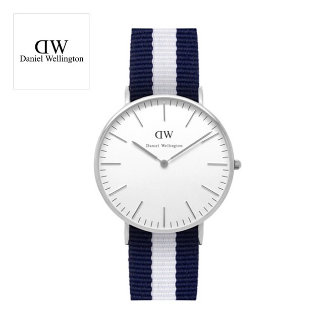 Classic Glasgow 36mm 40 MM Silver  Deniel Wellington