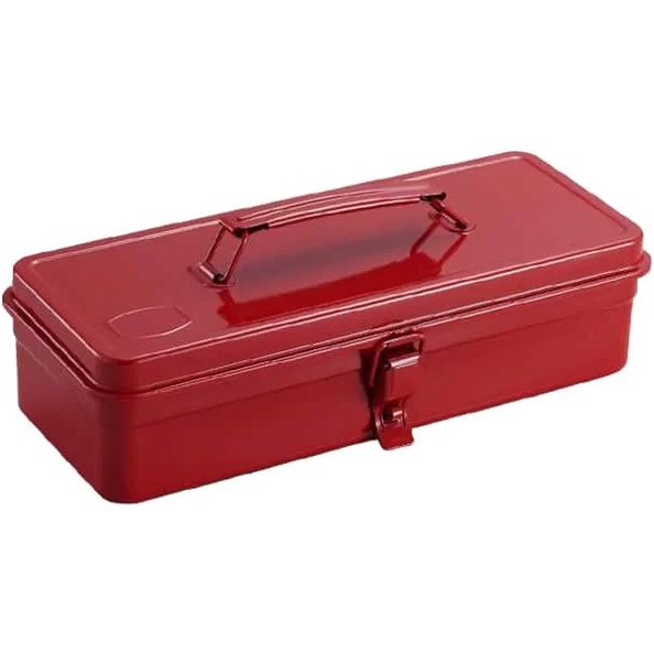 TOYO STEEL T-320 Red/กล่องเก็บอุปกรณ์อเนกประสงค์มีหูหิ้ว รุ่น T-320 สีแดง แบรนด์ TOYO STEEL จากประเท