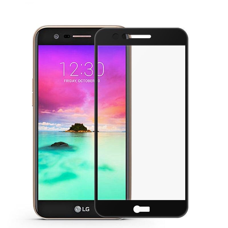 ฟิล์มสําหรับ LG K8 K10 2017 LV3 LV5 K11 Q stylus โทรศัพท์เต็มหน้าจอฝาครอบ Protector ฟิล์มกระจกนิรภัย