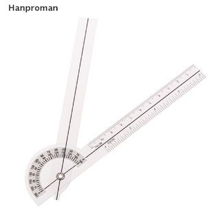 Hanproman&gt; ไม้โปรแทรกเตอร์ PVC หมุนได้ 180 องศา สําหรับทางการแพทย์