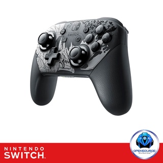 [พร้อมส่ง]Nintendo: NINTENDO SWITCH PRO CONTROLLER ลาย MONSTER HUNTER RISE สีดำ