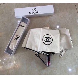 CHANEL AUTOMATIC UV UMBRELLA ร่มพับอัตโนมัติ ร่มพกพา กันแดด กันฝน แบรนด์ชาแนล uv400