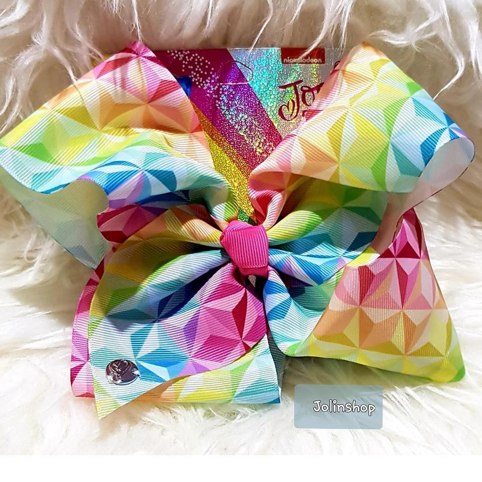 Qh Jojo Siwa กิ๊บติดผม 8 นิ้วสําหรับเด็ก 3 นิ้ว