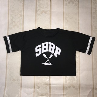 Crop top t shirt "SHBP" สภาพดีมาก