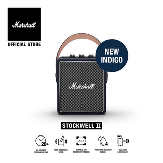 Marshall stockwell ii ลำโพงบลูทูธ คราม ลำโพง Bluetooth Speaker ไร้สายลำโพง