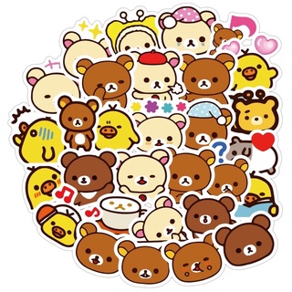 สติ๊กเกอร์ Kilakkuma 26 ริลัค คุมะ 40 ชิ้น ซานริโอ้ sanrio สติ้กเกอร์ kuma คุมะ คูมะ ริลัก กูมะ คิทตี้ Hello kitty หมี