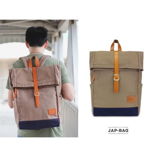 Used like new Neostream Bagpack in beige color กระเป๋าเป๋จากญี่ปุ่น สภาพดี