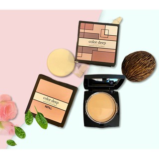 Color Deep Laboratories Essence cover foundation 2 ชิ้น