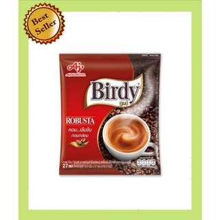 Birdy เบอร์ดี้​ กาแฟปรุงสำเร็จชนิดผง​ 3in1​ โรบัสต้า​ (27ซอง)