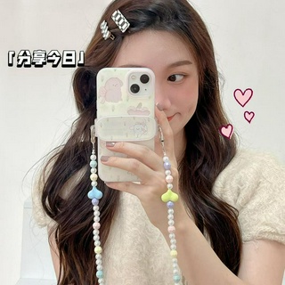 💕พร้อมส่ง💕iPhone 14 13 12 11 Pro Max เคส for เคสไอโฟน11น่ารัก ลูกสุนัข บางเบาพกพาง่าย พร้อมขาตั้ง โซ่มุก Case