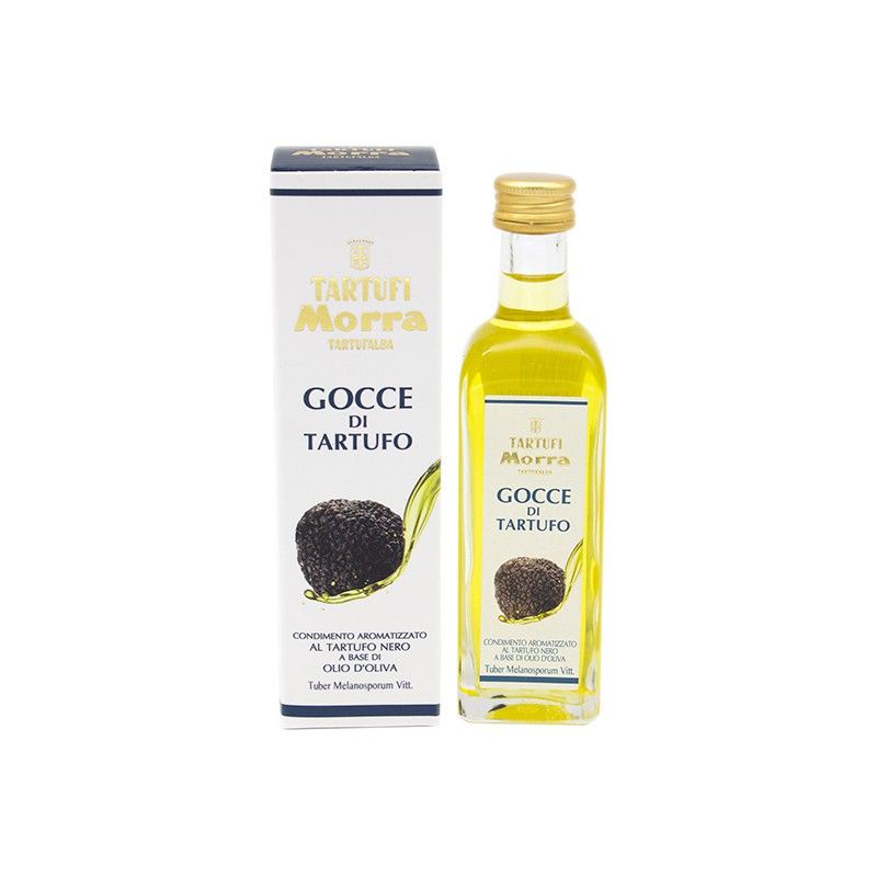 ของใหม่หมดอายุ 11/2025 Morra Tartufalba Olive Oil with Black Truffle Aroma 55 ml.
