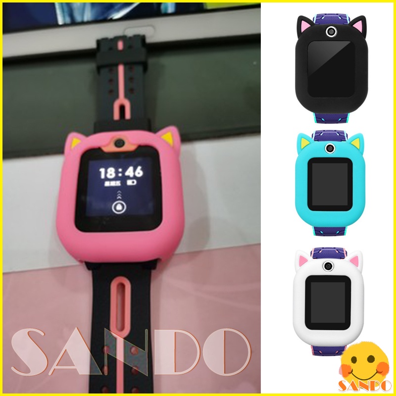 เคส Imoo Z1 Z1 นาฬิกาข้อมือเด็ก ซิลิโคนนุ่ม Imoo watch Z1 เคสป้องกัน นาฬิกาเด็ก imoo phone  Z1 ฝาครอบป้องกัน การ์ตูนแมวน่ารัก เปลือกหู
