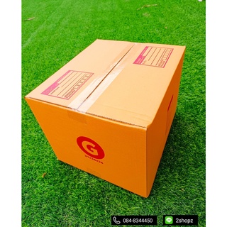 กล่องเบอร์ G มีพิมพ์ปะหน้า ขนาด 24x40x34 cm. แพค20ใบ