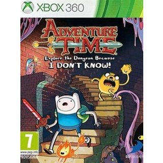 Adventure Time Explore The Dungeon Because I Dont Know xbox360 แผ่นเกมส์Xbox360 แผ่นไรท์เล่นได้กับเครื่องที่แปลงระบบแล้ว