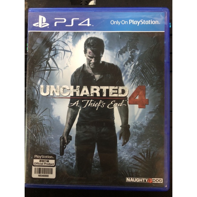 แผ่นมือสอง PS4:Uncharted 4 กล่องตามสภาพคับ