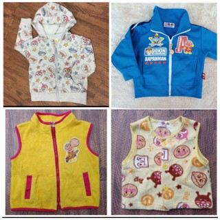 เสื้อคลุม แจ๊คเก็ต เสื้อกันหนาวเด็ก Anpanman size 95