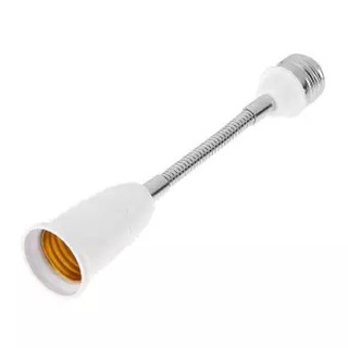 E27 TO E27 LED Light Bulb Lamp Holder Flexible Extension Adapter Socket Tools