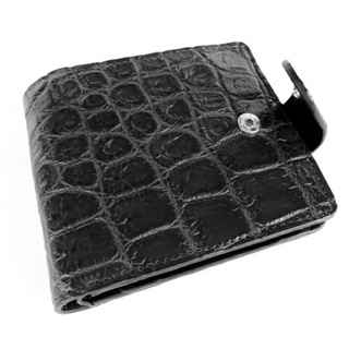 crocodile wallet bigold card slot 100% blacksnap