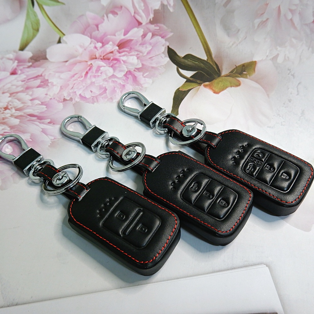 ซองหนังรีโมทรถยนต์ HONDA HR-V, CR-V, BR-V, JAZZ, Accord, All New City, All New Accord, Civic 2016-2020