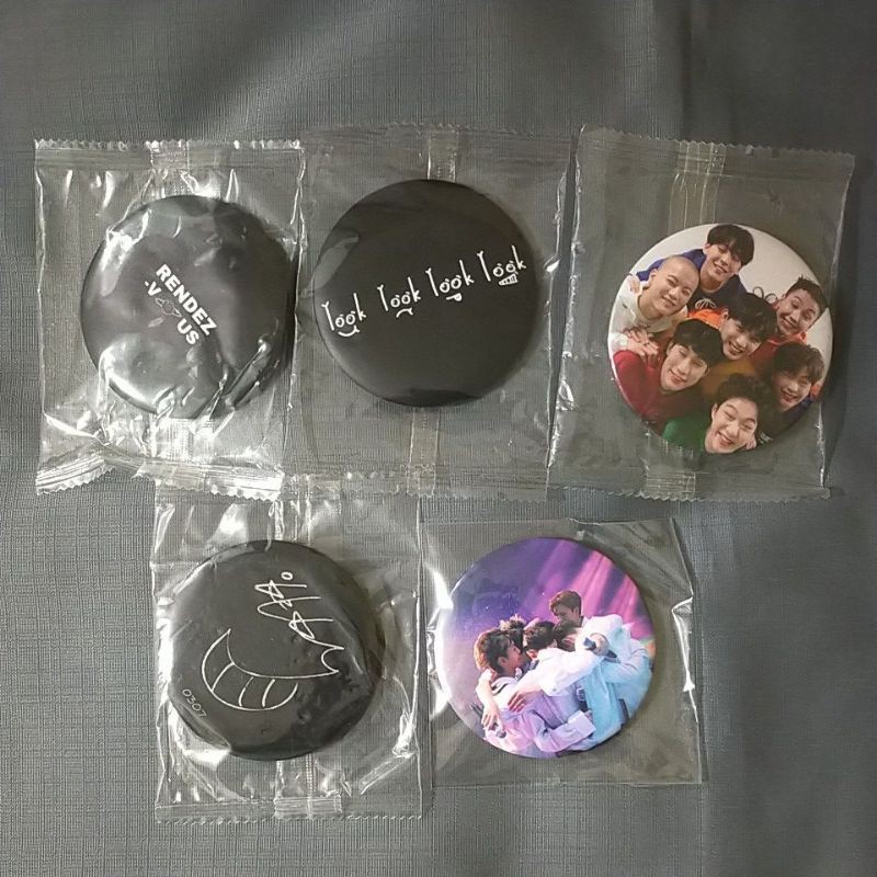 แก้วขนาดเล็ก BTOB / PIN BADGE EUNKWANG MINYUK CHANGSUB HYUNSIK ILHOON SUNGJAE