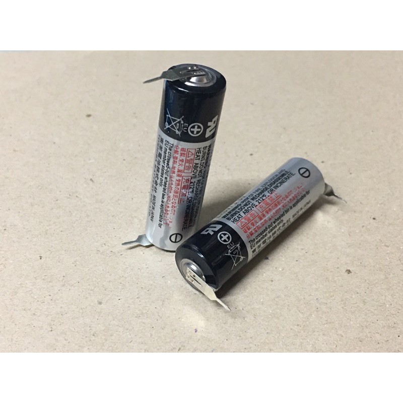 Lithium Battery ER6V ลงปริ้น (3.6V) Toshiba