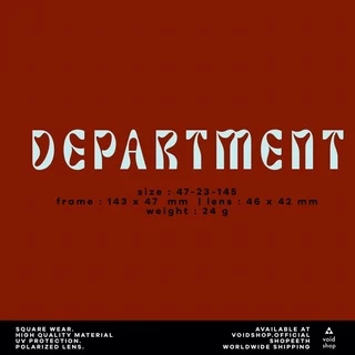 Void : ทรงคลาสสิก ใส่สวยทุกรูปหน้า แว่นกันแดดรุ่น Department เลนส์ Polarized จาก 𝘃𝗼𝗶𝗱𝘀𝗵𝗼𝗽