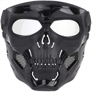 Skull Tactical Airsoft Masks Paintball Protective CS Full Mask Helmet Head