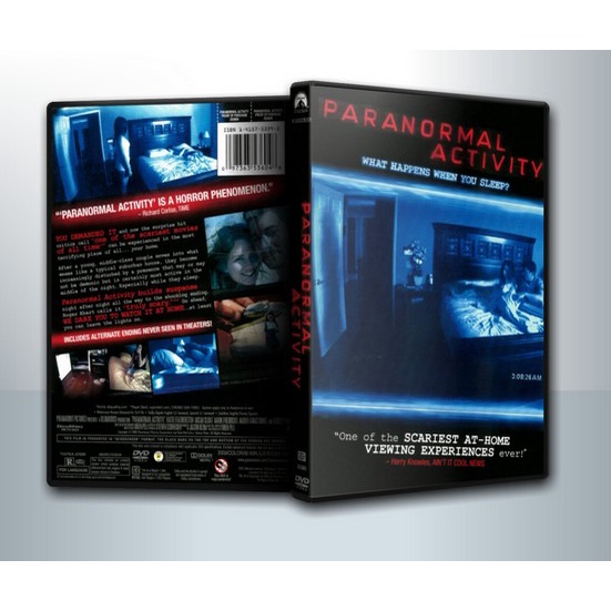 [ DVD Movie มีปก+สกรีนแผ่น-ไม่มีกล่อง ]  Paranormal Activity เรียลลิตี้ขนหัวลุก [ 1 DVD ]