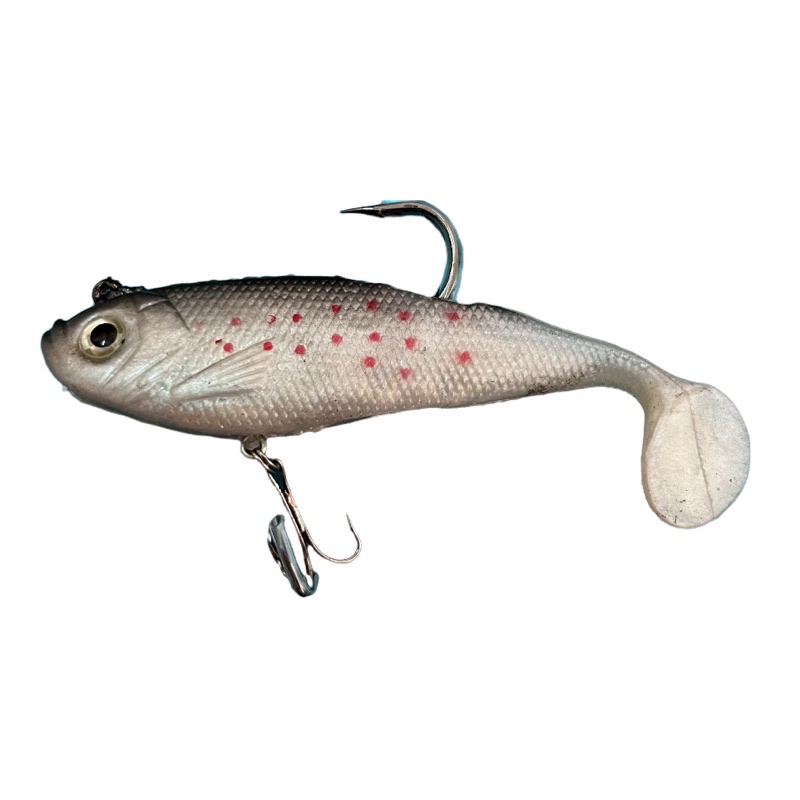 เหยื่อปลายาง Sixsense Fishing ในหัวมีฟรอยสะท้อนน้ำ พร้อมเบ็ด VP-0193 - รูปที่ 4