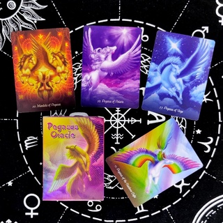 พร้อมส่ง 🇹🇭Tarot Cards Full English Pegasus Oracle Cards Deck english Games Palying Cards