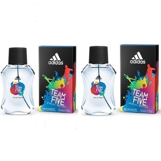 Adidas Team Five Special Edition 100 ml.แพคคู่ (พร้อมกล่อง)