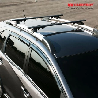 Carryboy ชุดคานขวางคู่ (สีเงิน/สีดำ) ขนาด 135 ซม.