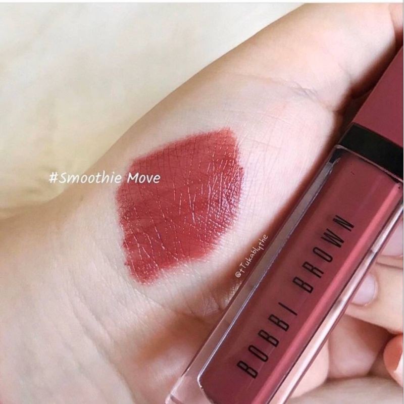 ลิปBobbi brown crush liquid lip สี Smoothie Move 1050฿