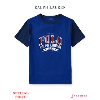 RALPH LAUREN COTTON JERSEY RINGER TEE ( BOY SIZE 8-20)