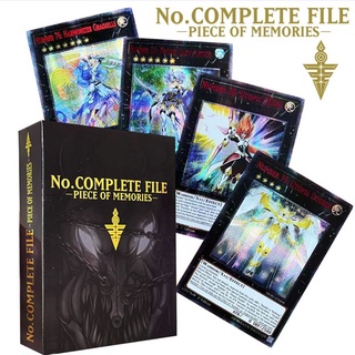 【Ready stock】148PCS Yu-Gi-Oh SER Card Letter English NO.COMPLETE FILE Number Card Collection