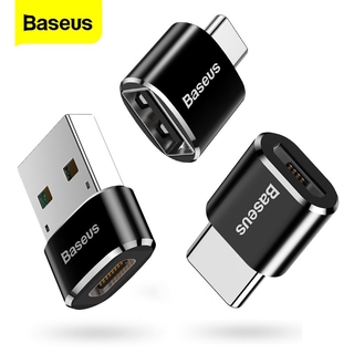 BASEUS อะแดปเตอร์แปลง Micro USB Type C OTG สำหรับ MacBook