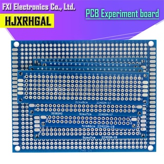 บอร์ดวงจรพิมพ์ PCB สองด้าน 2x8 ซม. 3x7 ซม. 4x6 ซม. 5x7 ซม. 7x9 ซม. 4*6 ซม. สําหรับ Arduino Experimental BLUE 1 ชิ้น