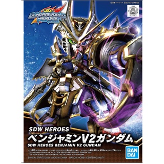 [ส่งตรงจากญี่ปุ่น] Bandai กันดั้ม Sdw Heroes Benjamin V2 Gundam นําเข้าจากญี่ปุ่น ใหม่