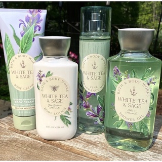 (แท้) Bath&amp;Body Works WHITE TEA &amp; SAGE collection