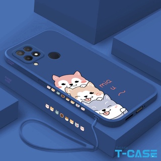 เคส Realme C15 C12 C17 C21 C21Y C25Y C25S C25 Silicone Soft Case Lovely dog Case TGG