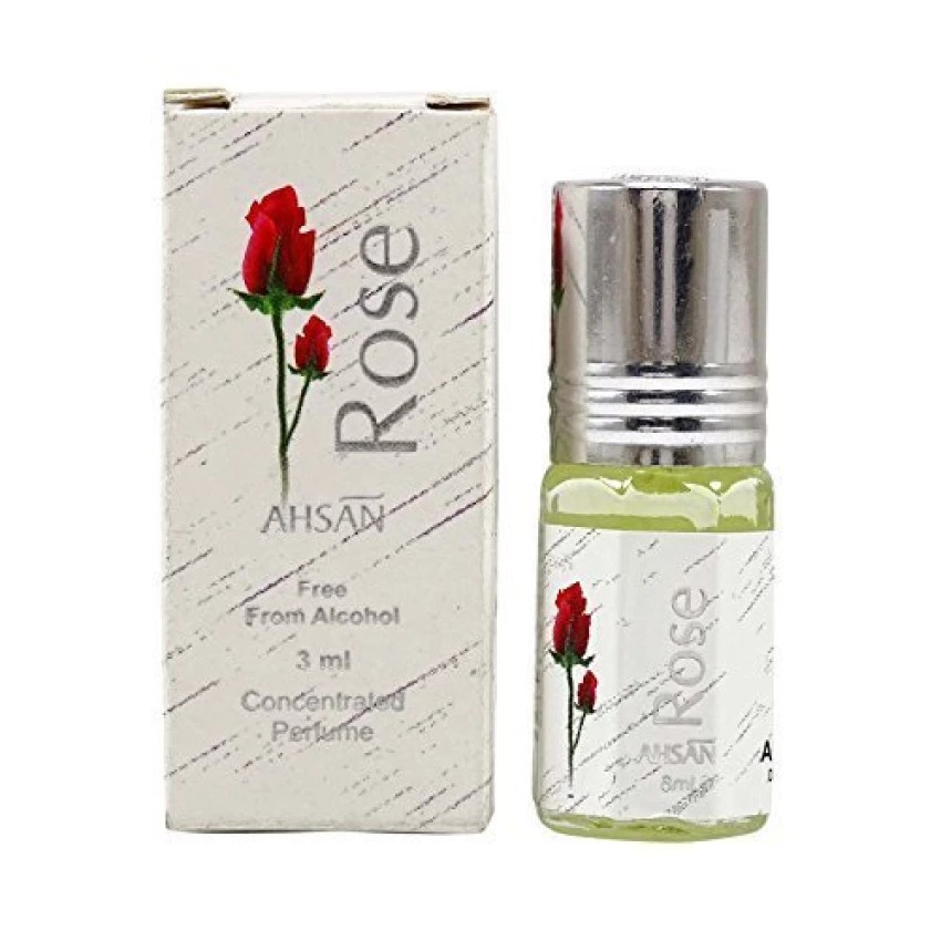 น้ำหอมอาหรับ Rose 3 ml. Ahsan by Ambrosial