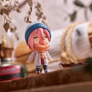 Nendoroid 1623 Nadeshiko Kagamihara Solo Camp Ver. พร้อมของแถม (โต๊ะแคมป์ปิ้ง) / Yuru เนนโดรอยด์ โมเดล ด๋อย ฟิกเกอร์แท้