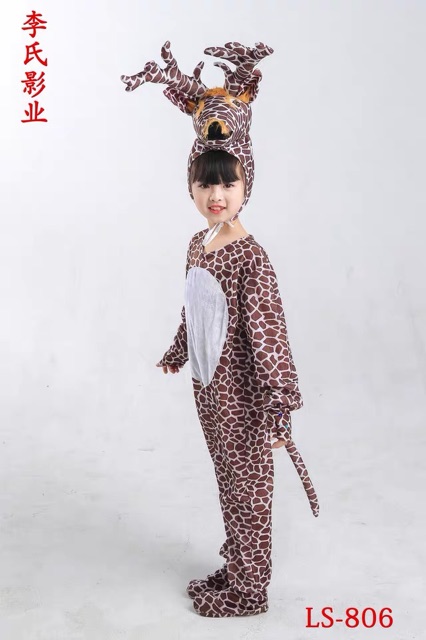 (พร้อมส่งจากไทย) ชุดอูฐ ชุดกวาง ชุดลา ชุดยีราฟ กวาง ชุดแฟนซี การแสดง เด็ก งานโรงเรียน ชุดสัตว์ ชุดแฟนซีสัตว์ - รูปที่ 3