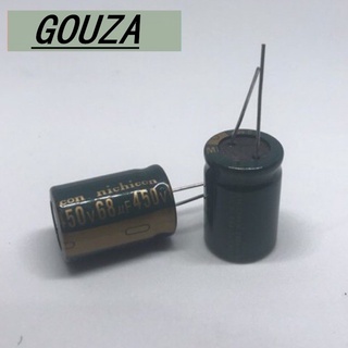 C Capacitor 68uF 450V ตัวเก็บประจุ อิเล็กโทรไลต์ คาปาซิเตอร์