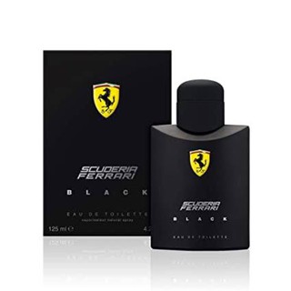 Ferrari scuderia black edt 125ml กล่องซีล