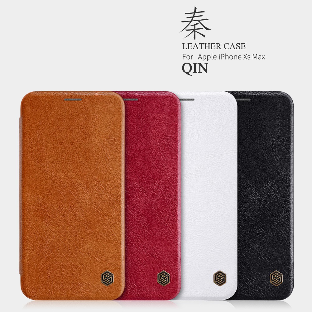 Nillkin เคสมือถือ  รุ่น Qin Leather Case (ของแท้100%) สำหรับ Apple iPhone XS Max