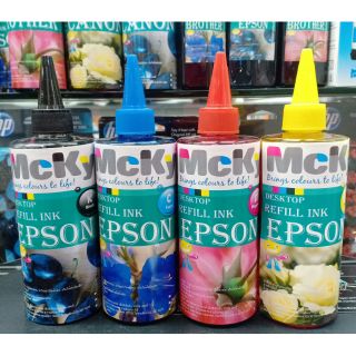 น้ำหมึกเติมแทงค์อิ้งเจ็ต Epson(เอปสัน)ขนาด500ml. Bk,C,M,Y ใช้ได้กับเครื่องพิมพ์ Epson