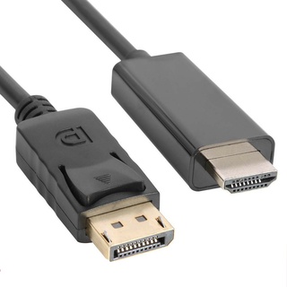 สายแปลง Display Port To hdmi Cable 4K 2K ยาว1.8M