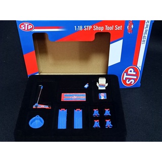 โมเดลอู่ 1:18 STP Shop tool set โมเดลเครื่องมือ garage โมเดลอุปกรณ์  โมเดล STP Shop tool set 1/18 ราคา