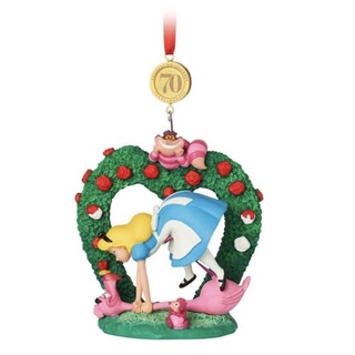 Disney Store Alice in Wonderland Legacy Sketchbook Ornament – 70th Anniversary – Limited Release 2021 Disney Ornament